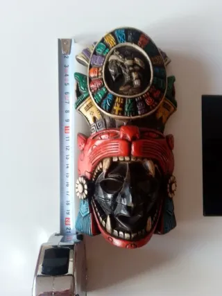 Máscara Decorativa Azteca
