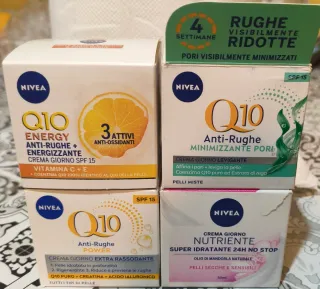 Nivea Q10 Creme Viso (4 pezzi)