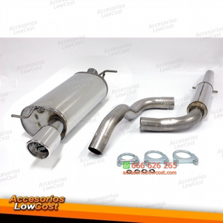 Sistema de escape TA Technix de acero inoxidable