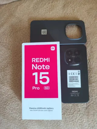Xiaomi Redmi Note 15 Pro 5G Negro