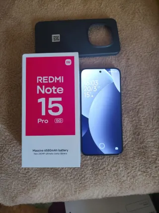 Xiaomi Redmi Note 15 Pro 5G Negro