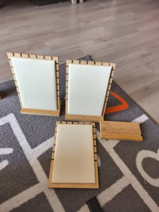 Expositores de collares, set de 3