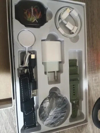 Set Smartwatch y Auriculares Inalámbricos