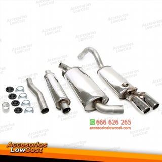 Sistema de escape TA Technix de acero inoxidable