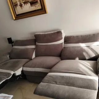 Sofá 4 plazas eléctrico