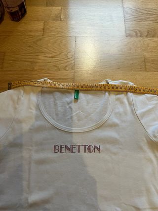 Maglia Benetton bianca