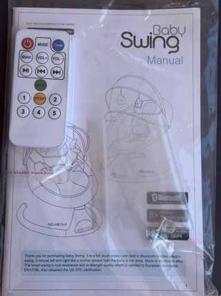 Balancín automático para bebé