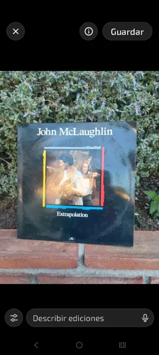 Vinilo John McLaughlin Extrapolation Jazz