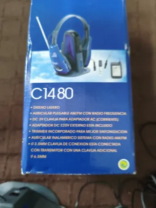 Auriculares Radio AM/FM Plegables