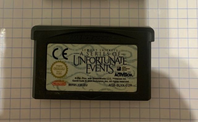 Lemony Snicket's Unfortunate Events Game Boy