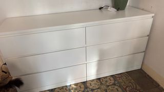 Cajonera Blanca Ikea 6 cajones