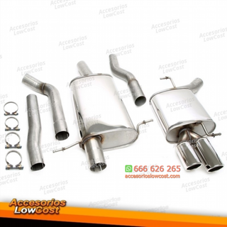 Sistema de escape de acero inoxidable TA Technix