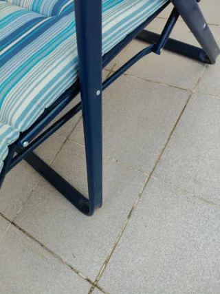 Sillón reclinable de terraza