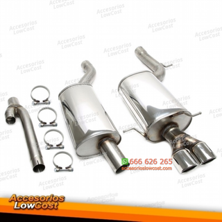 Sistema de escape TA Technix de acero inoxidable