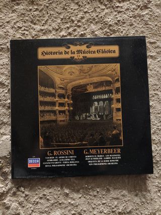 Vinilo Decca: Óperas Rossini y Meyerbeer