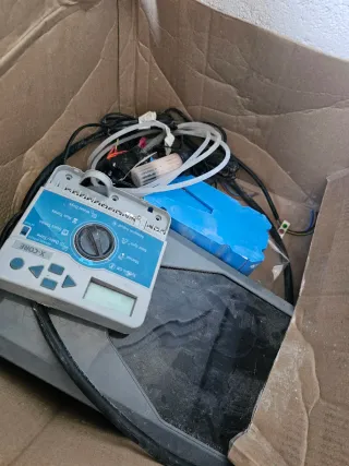 Conjunto depuradora piscina