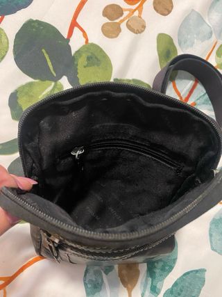 Bolso bandolera de piel