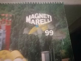 Calendario F1 Magneti  marelli anno 99