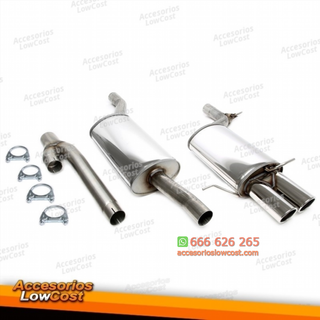 Sistema de escape TA Technix de acero inoxidable