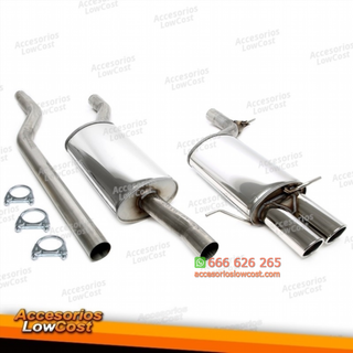 Sistema de escape TA Technix de acero inoxidable