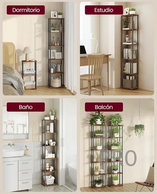 Scaffale di stoccaggio a 6 livelli