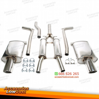 Sistema de escape TA Technix Duplex de acero inox