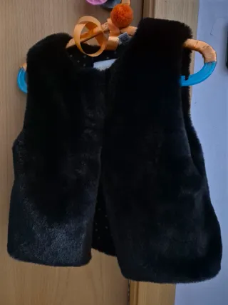 Chaleco Pelo  negro Okaïdi Infantil