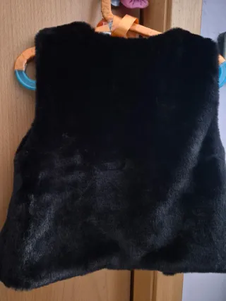Chaleco Pelo  negro Okaïdi Infantil