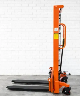 Apilador manual horquillas ajustables