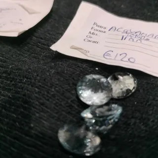 92 pietre di acquamarina