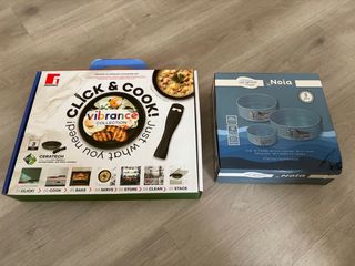 Pack 2 sartenes Bergner + 3 moldes horno