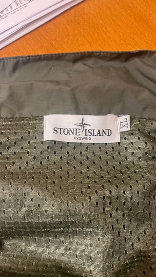 Cortavientos Stone Island Verde