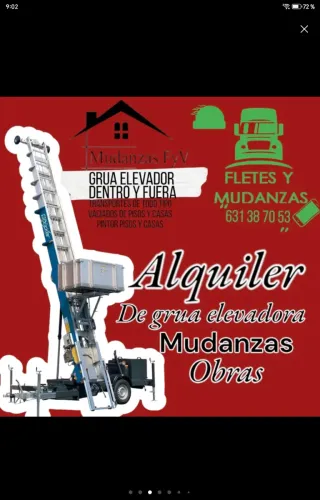 Mudanzas Camión con Plataforma