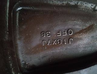 Mitsubishi 470138 7 j x 18 llanta outlander (cw0)