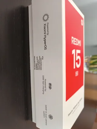 Móvil Redmi 15 5G 8gb ram 256 GB rom