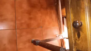 Mesa de madera maciza para restaurar