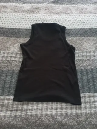 Canottiera uomo nera