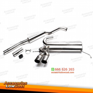 Sistema de escape TA Technix de acero inoxidable