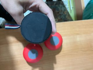 Lote 3 altavoces portátiles (rojo y negro)