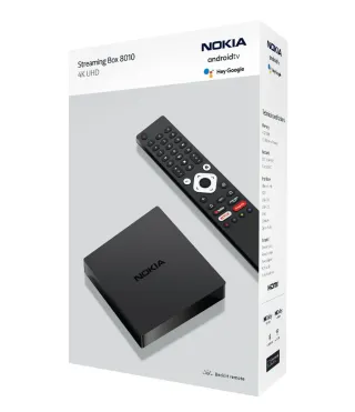 Nokia 8010 Streaming Box 4K UHD Android TV