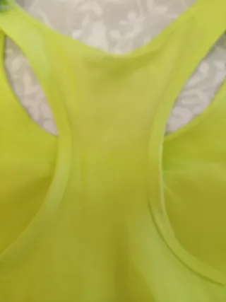 Reggiseno sportivo Puma giallo con imbottitura