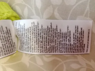 Reggiseno sportivo Puma giallo con imbottitura