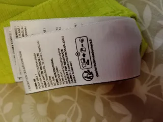 Reggiseno sportivo Puma giallo con imbottitura