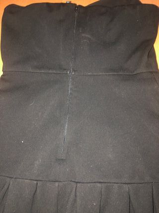 Vestido Naf Naf Negro Mini