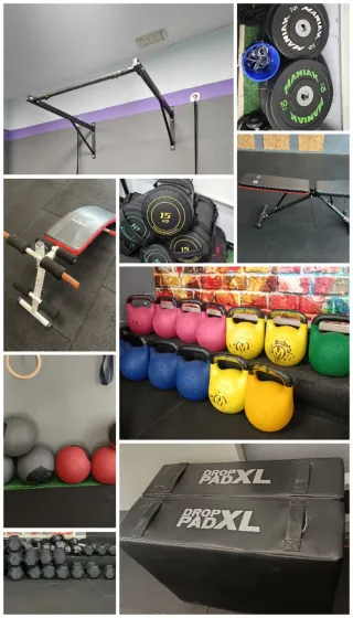 Material de Gimnasio Variado