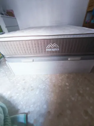 Colchón + canapé  Moraplex  Medidas 150×190