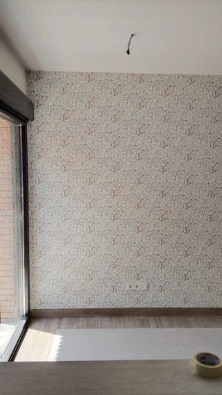 Instalación de papel pintado