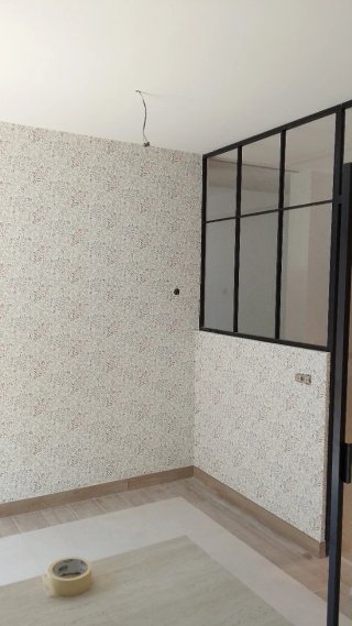 Instalación de papel pintado