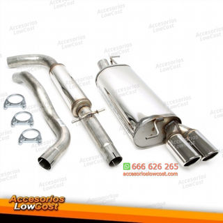 Sistema TA Technix de acero inoxidable 2x80mm apt