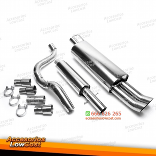 Sistema de acero inoxidable TA Technix 2x76mm DTM